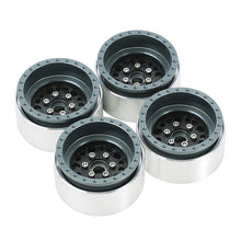 Load image into Gallery viewer, INJORA 2.2" Deep Dish Offset -10mm Carbon Fiber Aluminum Wheels for 1/10 RC Crawler
