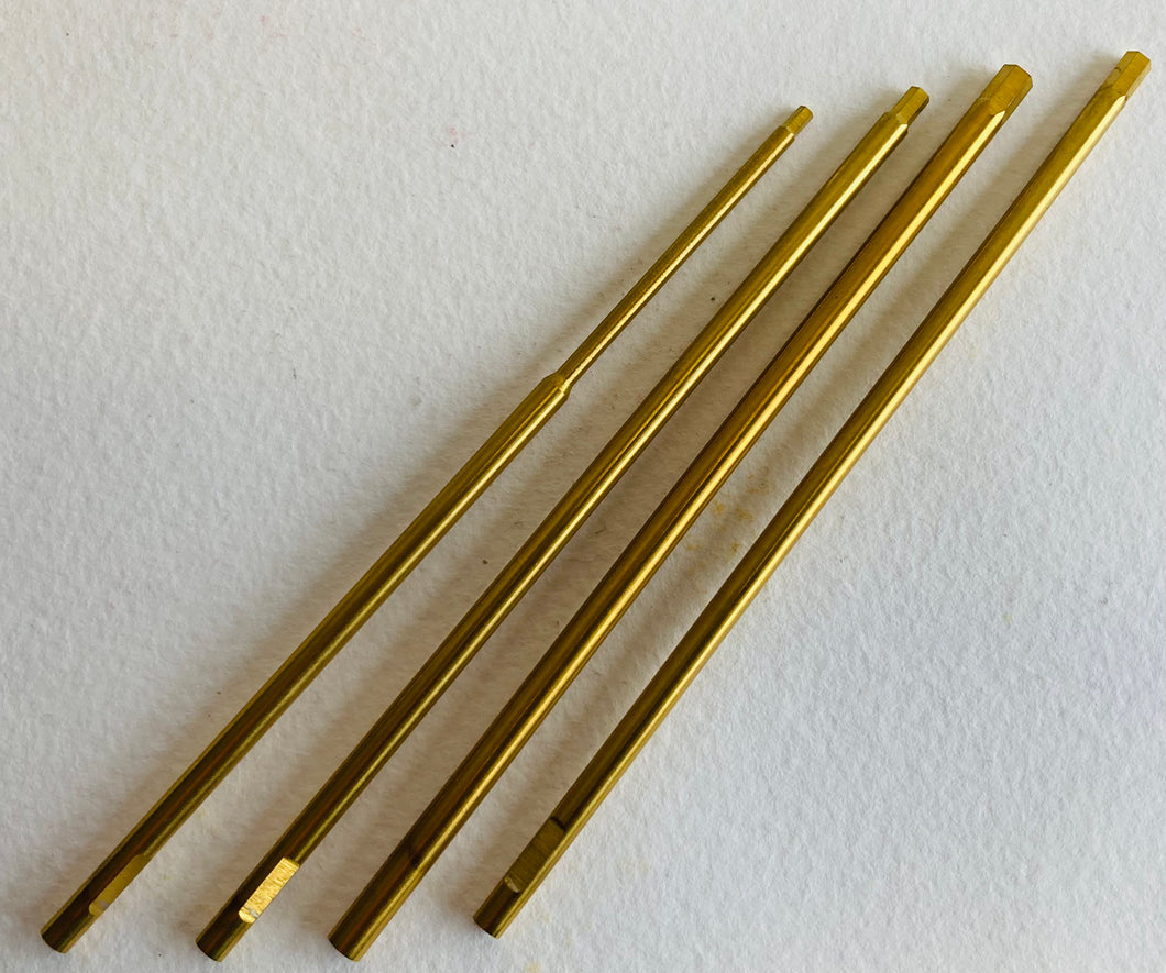 Titanium metal tip 4 pieces 1.5/2.0/2.5/3.0