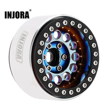 Load image into Gallery viewer, INJORA 1.9&quot; Super Heavy Brass &amp; Aluminum Beadlock Wheels
