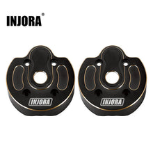 Load image into Gallery viewer, INJORA Black Coating Portal Steering Knuckle Caps for SCX10 III Capra 1.9
