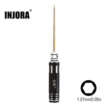 Load image into Gallery viewer, INJORA 0.05" 1.27mm Hex Screwdriver Tool for Axial SCX24 AX24 SCX30

