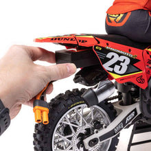 Load image into Gallery viewer, 1/4 Promoto-MX Motorcycle RTR, FXR RED by LOSI
