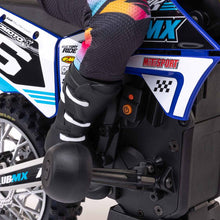 Load image into Gallery viewer, 1/4 Promoto-MX Motorcycle RTR, Club MX Blue by LOSI
