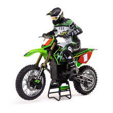 Load image into Gallery viewer, 1/4 Promoto-MX Motorcycle RTR with Smart Battery and Charger, Pro Circuit by LOSI
