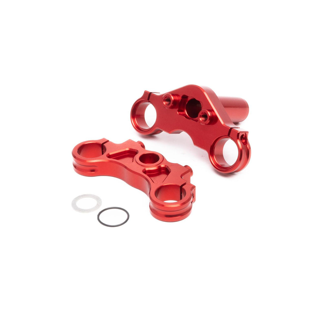 Losi Aluminium Triple Clamp Set Silver, Red, Green, Orange, Blue, Gold