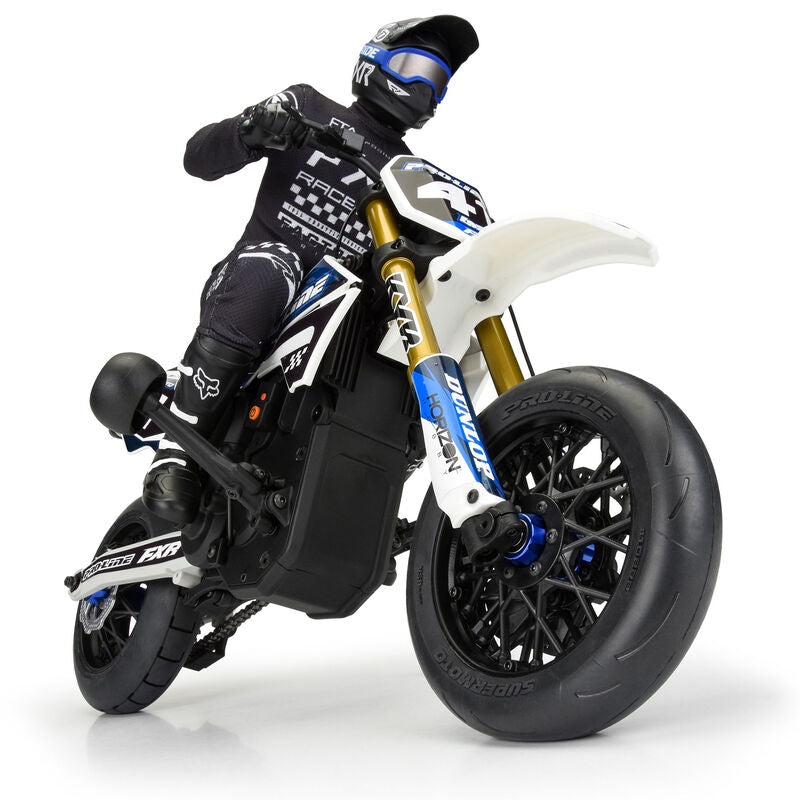 ProLine 1/4 Supermoto Tire Front MTD Black Wheel: PM-MX