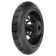 Load image into Gallery viewer, ProLine 1/4 Supermoto Tire Rear MTD Black Wheel: PM-MX
