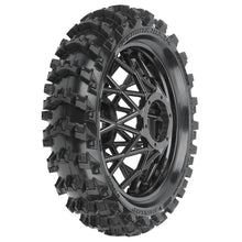 Load image into Gallery viewer, Dunlop Geomax MX14 V2 Bead CR4 Rear Tire MTD Bullyspoke Black: Promoto-MX
