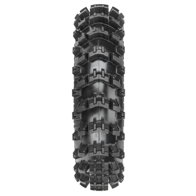 Pro-Line Bullyspoke V2 Bead Rear Wheel – Schwarz, Für Losi Promoto-MX RC-Motorrad, 1/4 Größe