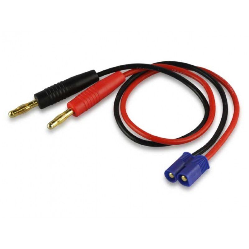 RC Pro EC3 to 4mm Banana plug charge lead