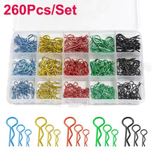 Load image into Gallery viewer, 260 Piece body pin set 1/6 to 1/24 scale
