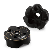 Load image into Gallery viewer, INJORA Black Coating Portal Steering Knuckle Caps for SCX10 III Capra 1.9
