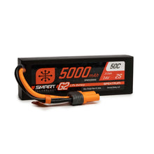 Load image into Gallery viewer, 7.4V 5000mAh 2S 50C Smart G2 Hardcase LiPo Battery: IC5 Fits Promoto MX by Spektrum
