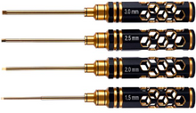 Load image into Gallery viewer, Golden Black Titanium Hexagon Screwdrivers 4PCS Allen 1.5/2.0/2.5/3.0
