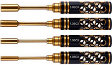 Load image into Gallery viewer, Golden Black Titanium Nut Driver 4 PCS BOX 4.0/5.5/7.0/8.0
