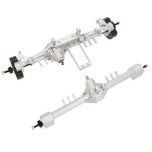 Load image into Gallery viewer, MEUS Racing Isokinetic 3-Section CVD Portal Front Rear Axles with 2 Servo Mounts for 1/10 Axial Capra 1.9 UTB DIY SCX10 SCX10 II
