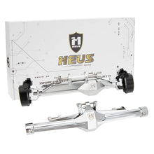 Load image into Gallery viewer, MEUS Racing Metal Front Rear Straight Axles Housings with Brass Steering knuckles &amp; Servo Mount for 1/10 Vanquish H10 Optic
