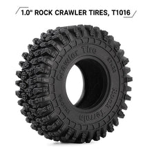 Load image into Gallery viewer, 1.0&quot; 57*22mm Rock Crawling Tires For 1/18 1/24 RC Crawlers
