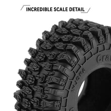 Load image into Gallery viewer, 1.0&quot; 57*22mm Rock Crawling Tires For 1/18 1/24 RC Crawlers
