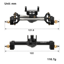 Load image into Gallery viewer, MEUS Racing TRX4M Metal Portal Axles Upgrade Ground Clearance +7MM for 1/18 TRX4M
