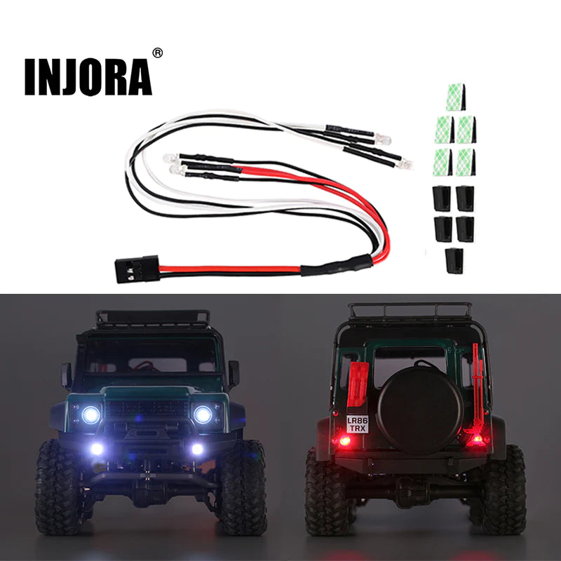 Headlights & Taillights LED Lights Kit For 1/18 TRX4M