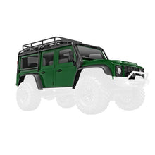 Load image into Gallery viewer, Traxxas 9712-SLVR - Body, Land Rover Defender, complete.Silver, Green, Red, Blue
