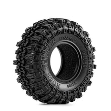 Load image into Gallery viewer, 1.0" 56*22mm Soft Rubber Tires 56 x 22mm Rock Terrain for Axial SCX24
