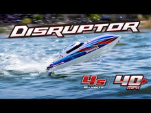 Load and play video in Gallery viewer, Traxxas 106064-4 Disruptor Race Boat 4S VXL
