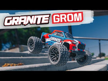 Load and play video in Gallery viewer, 1/18 GRANITE GROM MEGA 380 Brushed 4X4 Monster Truck RTR with Battery &amp; Charger
