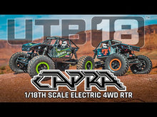 Load and play video in Gallery viewer, 1/18 UTB18 Capra 4WD Unlimited Trail Buggy RTR
