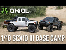 Load and play video in Gallery viewer, 1/10 SCX10 III Base Camp 4X4 Rock Crawler Brushed RTR
