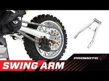 Load and play video in Gallery viewer, Aluminum Swing Arm, Silver: Promoto-MX by LOSI
