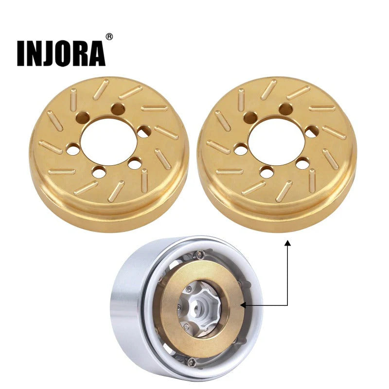 2PCS 63g Internal Brass Counterweight For 1.9