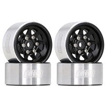 Load image into Gallery viewer, 4pcs 1.0&#39;&#39; 9-Spokes Deep Dish Stamped Steel Beadlock Wheel Rims for Axial SCX24
