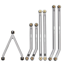 Load image into Gallery viewer, High Clearance Aluminum Chassis Links Set for Axial SCX24 Jeep Gladiator
