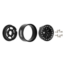 Load image into Gallery viewer, 1.0&quot; Negative Offset 2.85mm Beadlock Aluminum Wheel Rims for 1/24 RC Crawlers (4)
