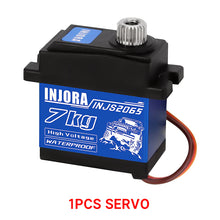 Load image into Gallery viewer, INJS2065 7KG 2065 Digital Servo Waterproof High Voltage Sub Micro Shift Servo
