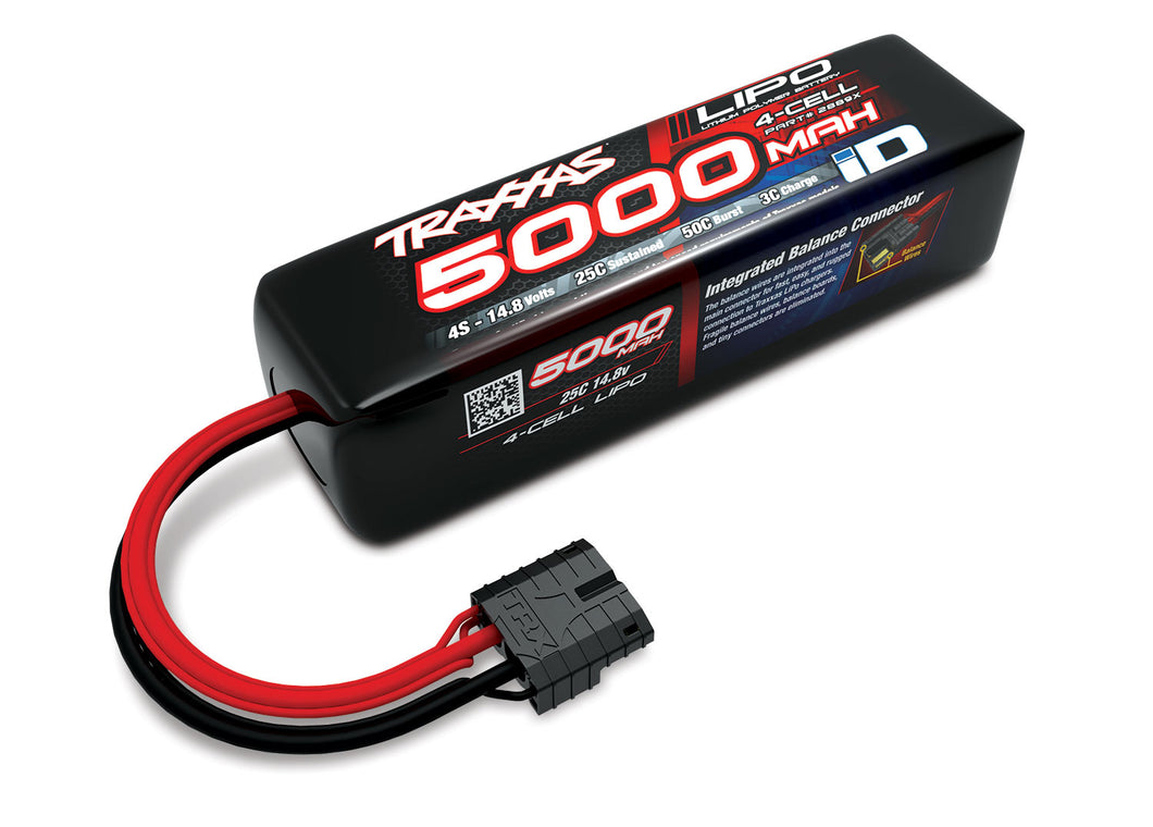 Traxxas Power Cell  5000mAh 14.8v 4-Cell 25C LiPo Battery