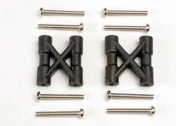 Traxxas 3930 - Bulkhead Cross Braces (2)/ 3X25Mm Cs Screws (8)