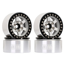 Load image into Gallery viewer, 4PCS 1.9&quot; 6-Spokes CNC Aluminum Beadlock Wheel Rims for 1/10 RC Crawler
