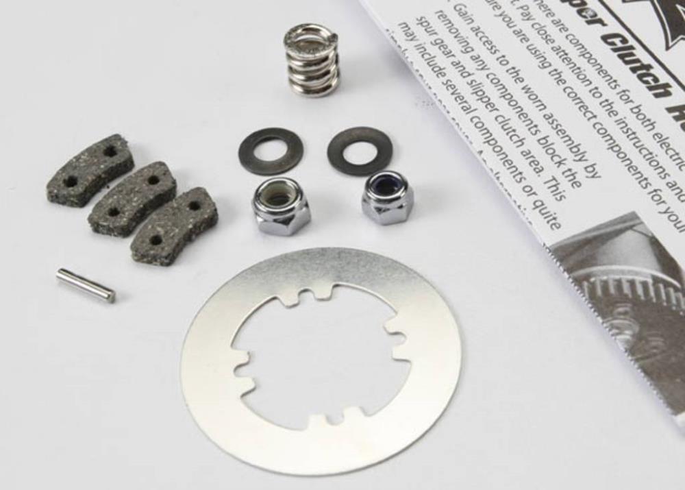 Traxxas 5352X - Rebuild Kit, Slipper Clutch (Steel Disc/ Friction Pads