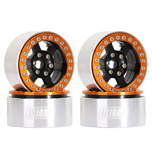 Load image into Gallery viewer, 4PCS 1.9&quot; 6-Spokes CNC Aluminum Beadlock Wheel Rims for 1/10 RC Crawler
