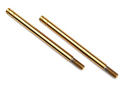 Traxxas 8263T - Shock Shaft, 3X47Mm (Gts) (Titanium Nitride-Coated) (2)