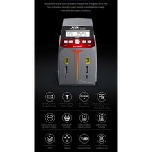 Load image into Gallery viewer, X2 Pro V2 Dual Channel Smart Charger. 2x100W or 1x200w Lipo 1-6S, NiCad, NiMh, PB. AC/DC by GT Power
