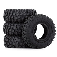 Load image into Gallery viewer, 4PCS 1.0&quot; 49*17mm Extreme Mud Terrain Tires for 1/24 RC Crawlers
