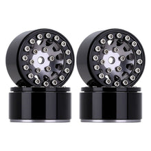 Load image into Gallery viewer, 4PCS 1.0&quot; 12-spoke Beadlock Wheel Rims for Axial SCX24
