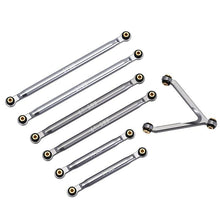 Load image into Gallery viewer, CNC Aluminum Chassis Links Set for Axial SCX24 Deadbolt Betty Grey, Black

