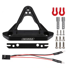 Load image into Gallery viewer, Metal Front Bumper with Lights for Axial SCX24 Jeep Wrangler Gladiator
