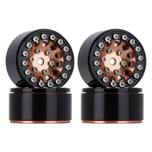 Load image into Gallery viewer, 4PCS 1.0&quot; 12-spoke Beadlock Wheel Rims for Axial SCX24
