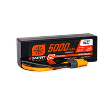 Load image into Gallery viewer, 5000mAh 3S 11.1V Smart G2 LiPo 50C Hard Case; IC5 by Spektrum
